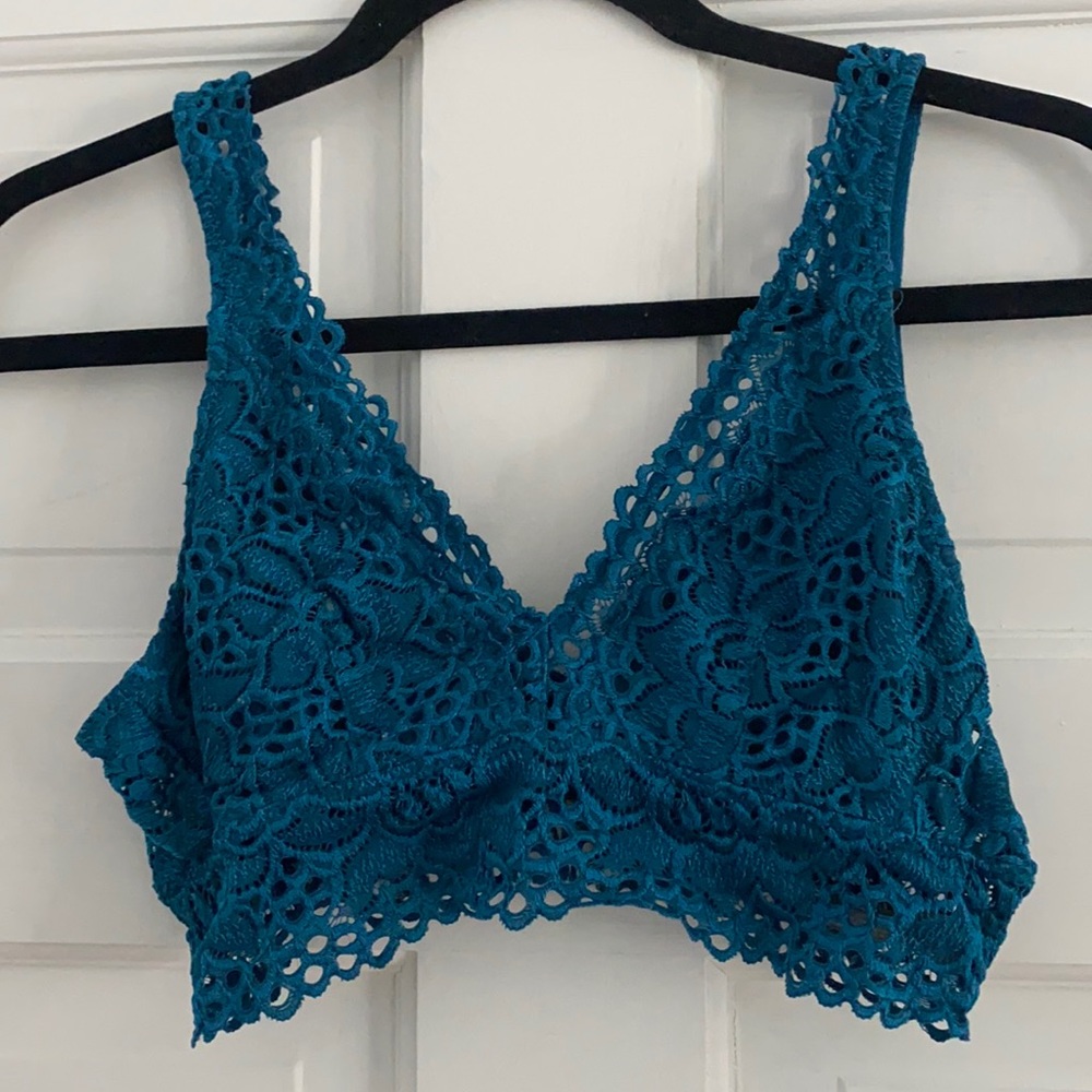 Medium Turquoise Bralette